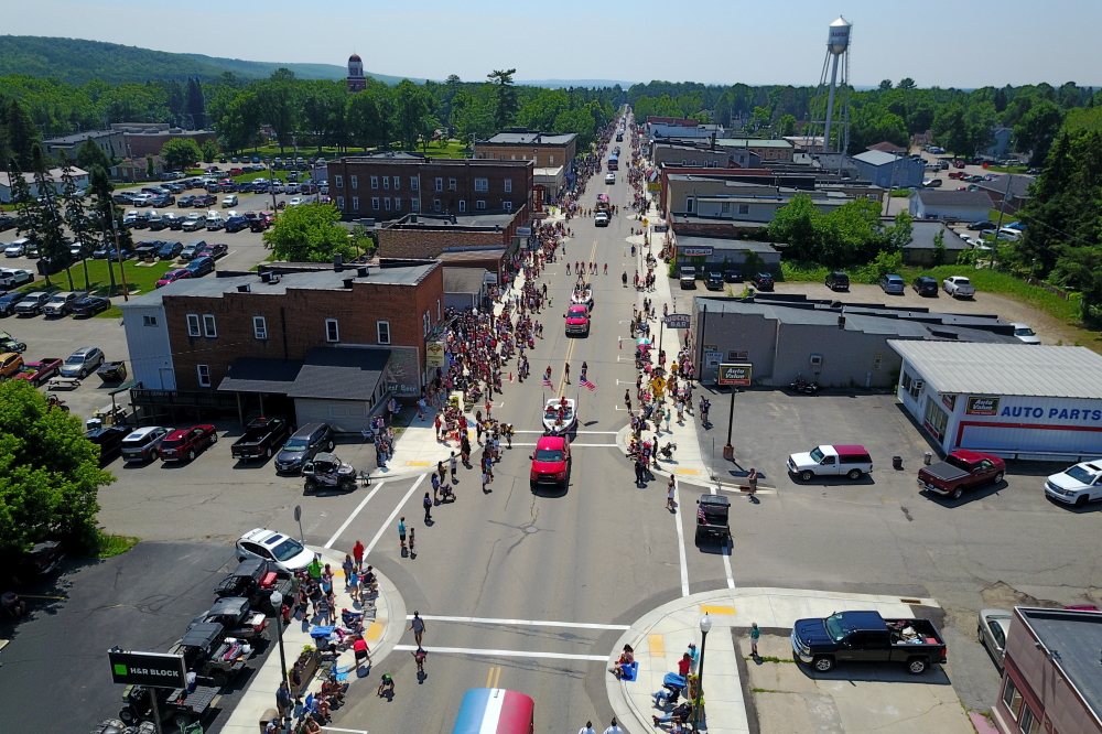 Crandon's 4th of July parade on Saturday was long and well attended.