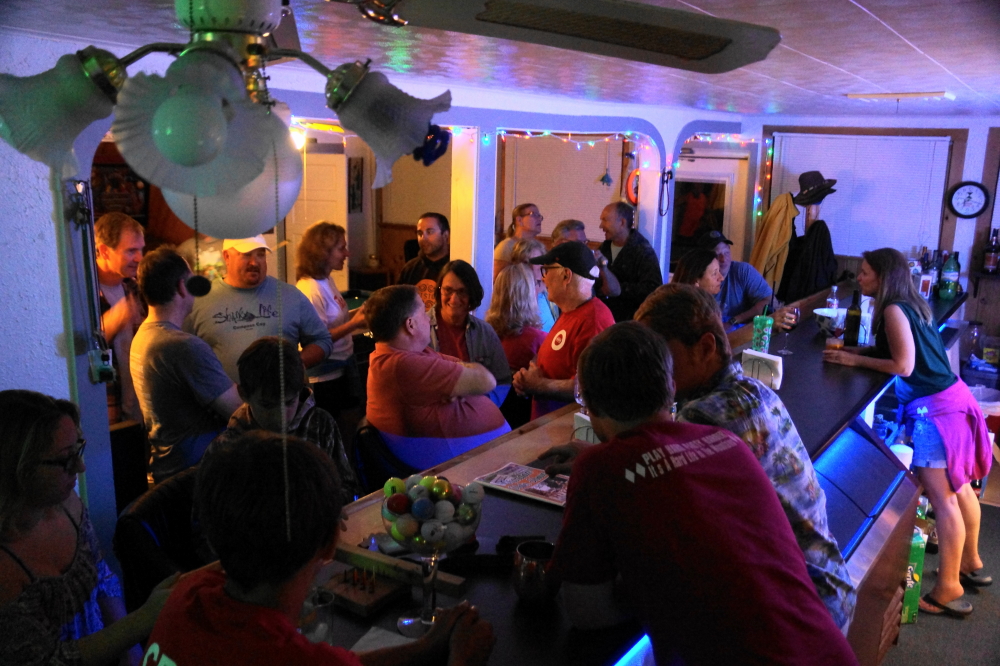 Friday's well attended affair lasted far into the night.