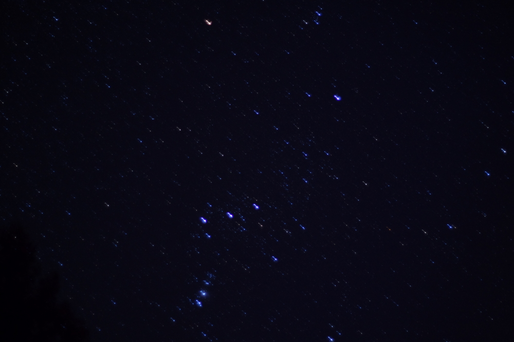 The cold, cloudless nights made for good star viewing.  There were many clear nights to see Betelgeuse before it explodes.  By the end of the week, reports of the star's imminent nova started to be downplayed. Its dimming was attributed to a cycle and its shape change was linked to a smudge on the scope's lens or something. Now it's been stated that you have 100,000 years to see it before it gets all 'splodey.