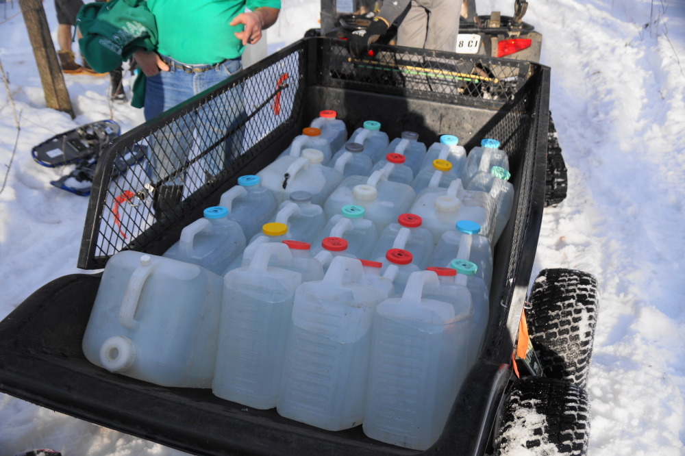 All those jugs were then motored to the cookers on Knott Lane.