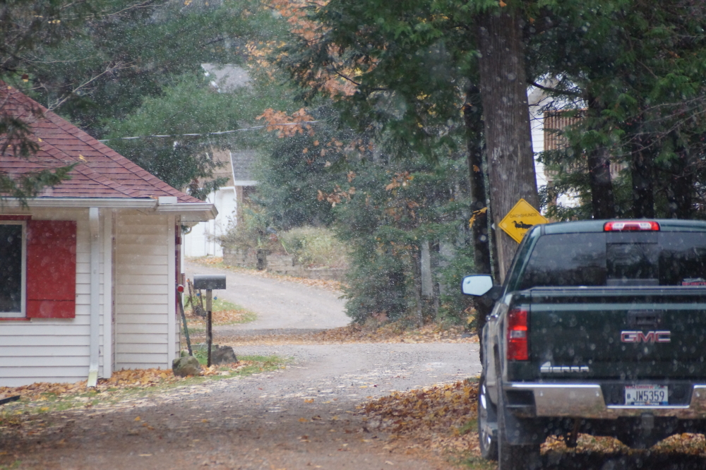 By the end of the week, Knott Lane was a little juicy, but otherwise still in good shape.