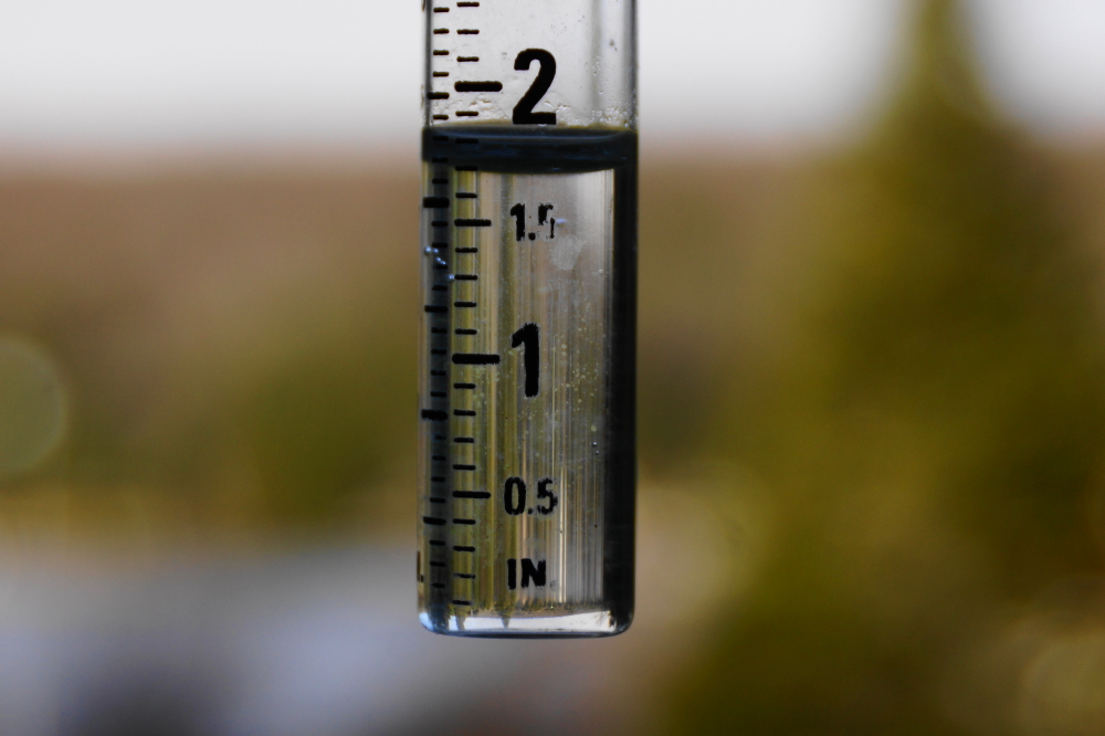 Early in the week it rained. And rained. And rained. Unless it gets really dry really fast, the monthly trend of a falling lake level will end.