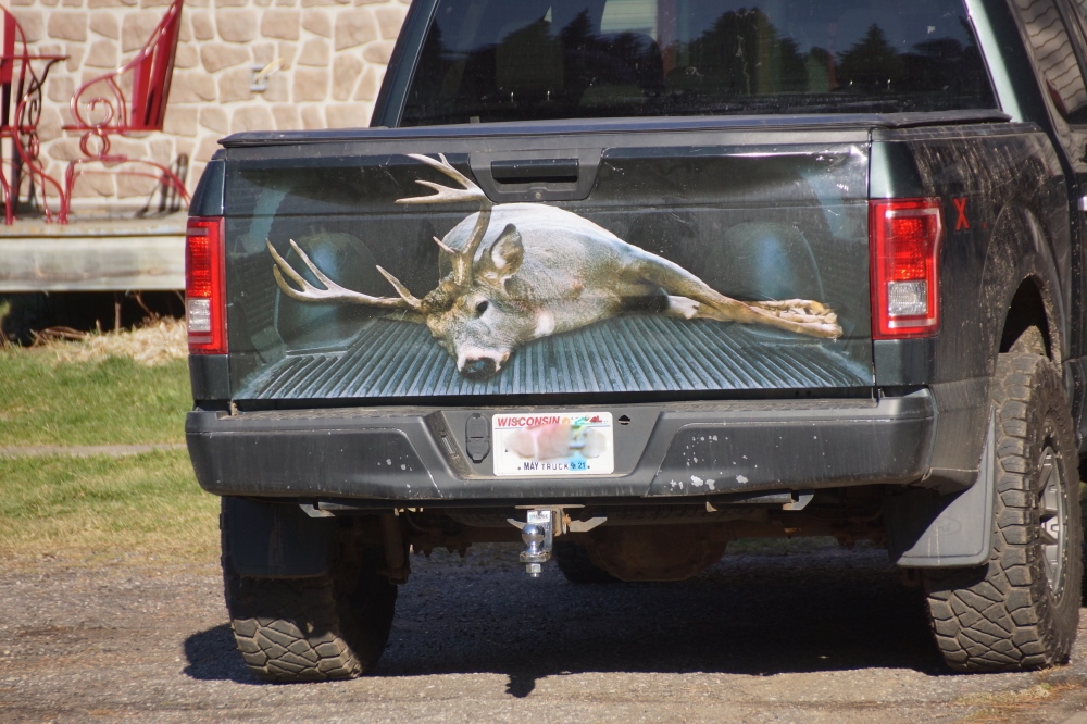 The kickoff to gun deer season was still and more quiet than normal.  Our camp did not get a one on opening weekend unless you count the knob doe that the Suburban picked off on Hwy. 8 near the old Fire-Up Smoke Shop.
