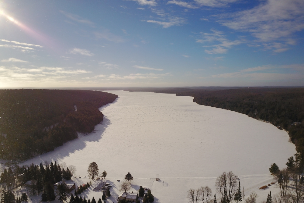 The lake is still frozen and is expected to remain that way well into January. Or is that June? In any event, the ice is a welcome ingredient in the 30th Annual Lake Lucerne Bottle Rocket War scheduled for the evening on Saturday, January 16th. Currently the air is cold enough, the ice is thick enough, but we could use a bit more snow for forts.<br><br><br>-Nemo remained mosquito bite free all week.