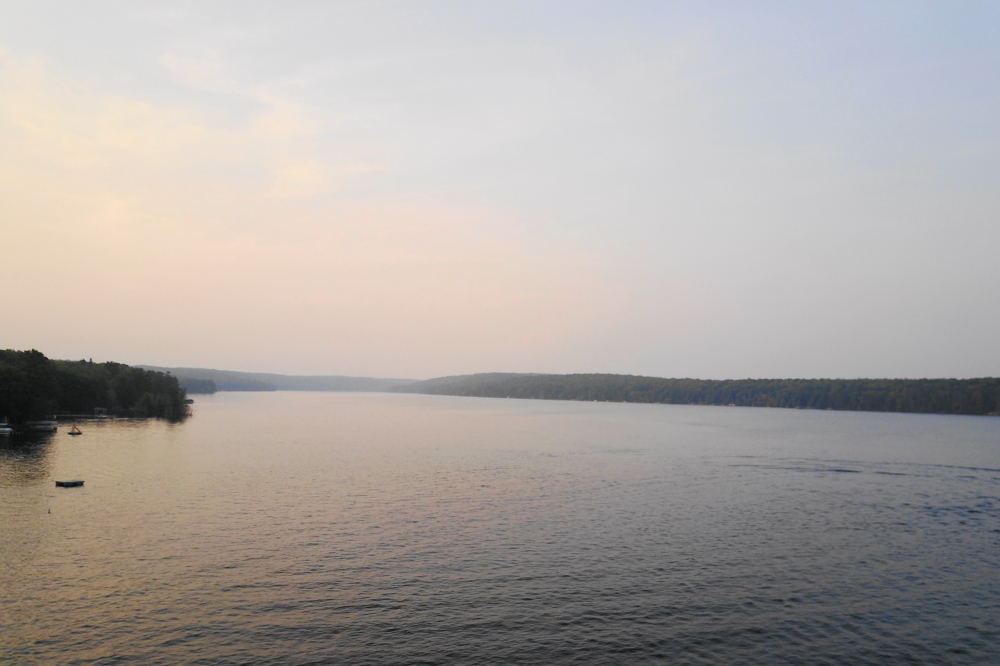 Last week started off with a hazy warmth. The haze would go away. The warmth would stick around.