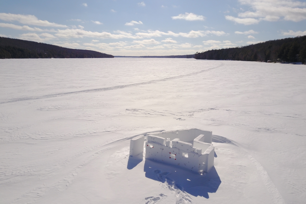 Barring any snowmobile/wall interaction, the forts could make it to St. Paddy's Day.