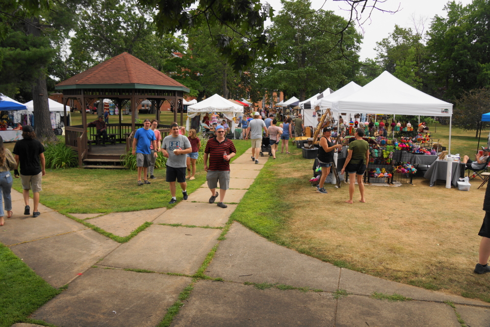 Described by many as a must-see event in Crandon, Kentuck Day had a car show, food, and lots of stuff for sale.