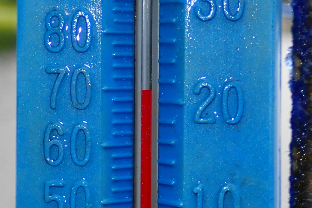 The rain and cold air sunk the lake temperature. It's still mostly swim-able, but also kind of shivery.