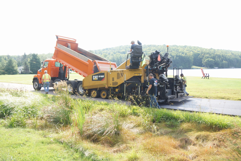 Since it was paved over a quarter of a century ago, heavy equipment and foot traffic have taken their toll on the road's smoothness.