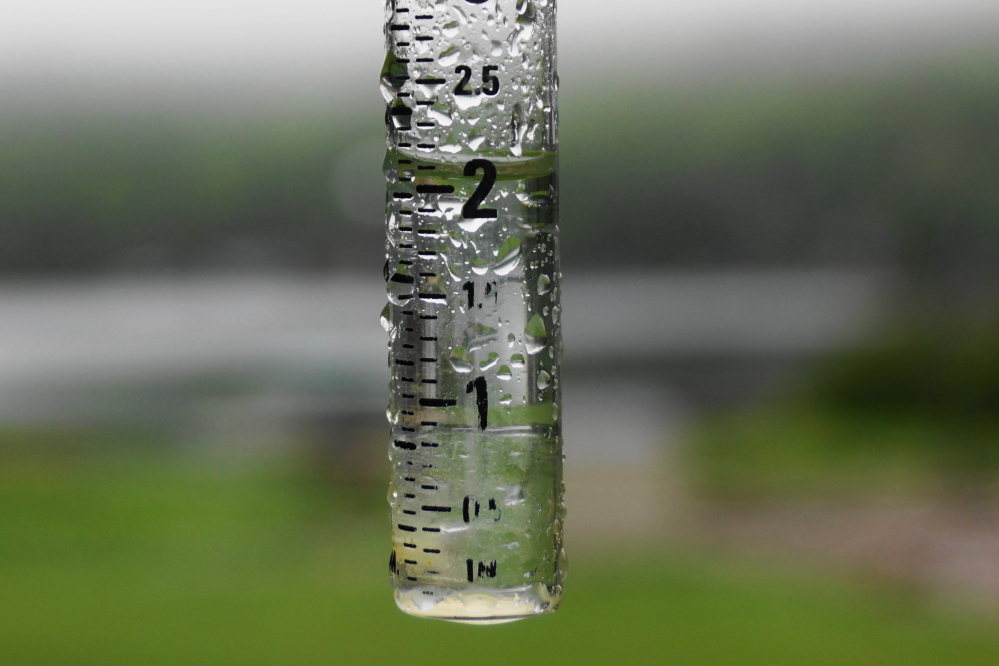 The rain that ended early Monday and kicked off the hot part of the week added over <a href='/LakeLevel/LL2.html' class ='defaultlink2' target='_blank'>2 inches to the lake level</a>. With over 6 inches of rain in 3 storm events during the month, we are looking forward to the  lake level check on September 1st.