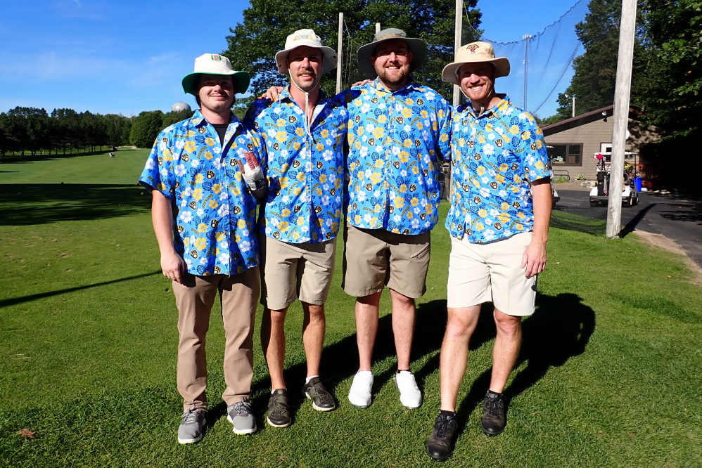 Some of the teams were better dressed than others.