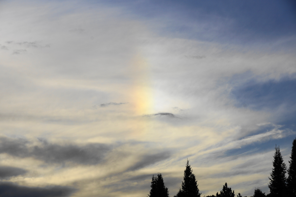 There was also a little refraction.