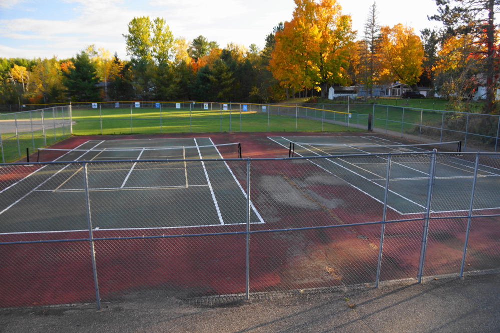 The nets are still up at Cardinal Park!