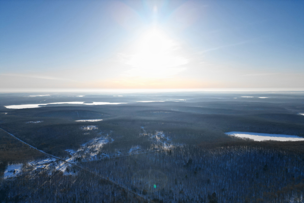 On Sunday, a quick visual check was made of the lakes around Lucerne. Lake Wabikon et al., are showing no signs of an impending ice-out.