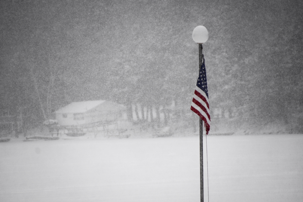 Then came the weekend and more snow.