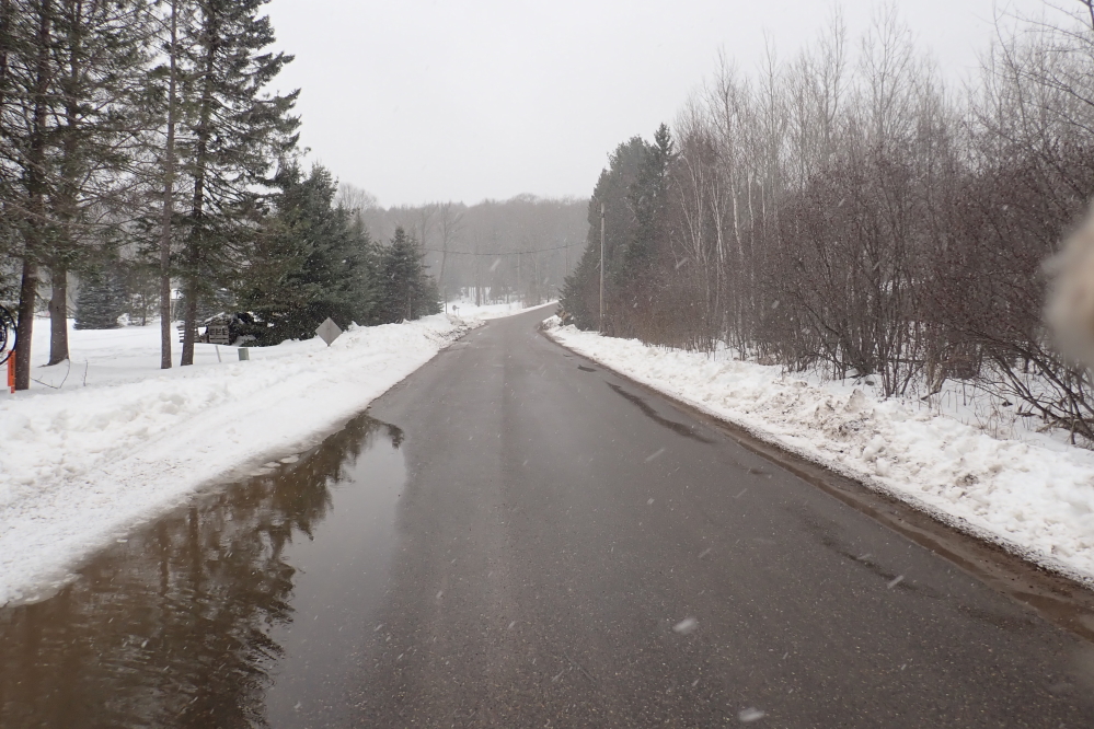 The roads got better fast. Then the extreme cold made them dangerous fast. They de-iced nicely on the weekend.
