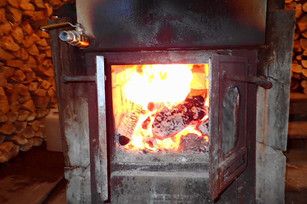 The fires in the cookers burned well into most nights.