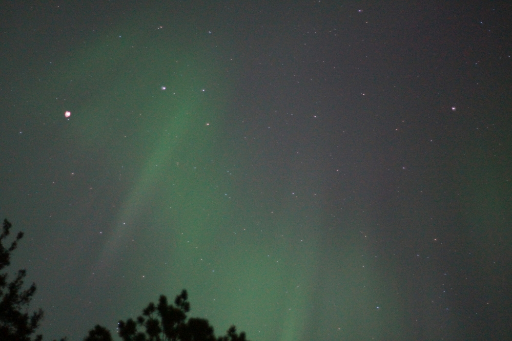 Late on Sunday, we had one of the best aurora borealis displays in decades.