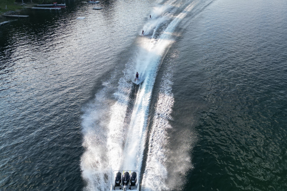 Flatter water and a talented team made for some impressive acts.