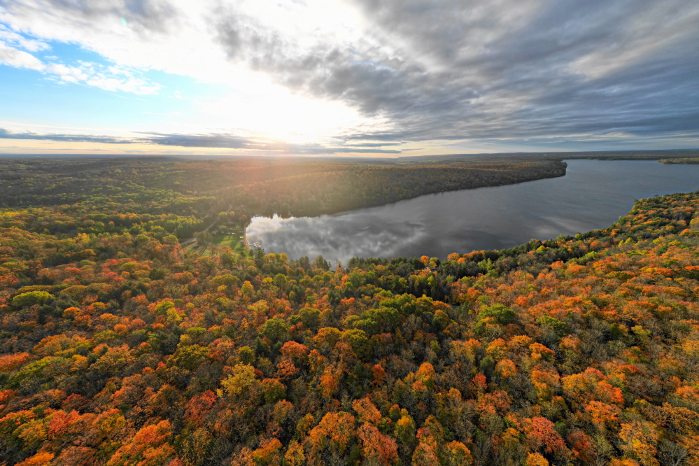 Wind, rain, and fading colors ushered in real fall last week. Real fall has a nasty habit of suddenly becoming fake winter when the first snow flies and spotting the hatless becomes rare. With the rapidly falling lake temperature, we'll get this year's ice-in contest up sooner than you might otherwise expect.<br><br><br>-Nemo's not swimming in the lake any time soon.