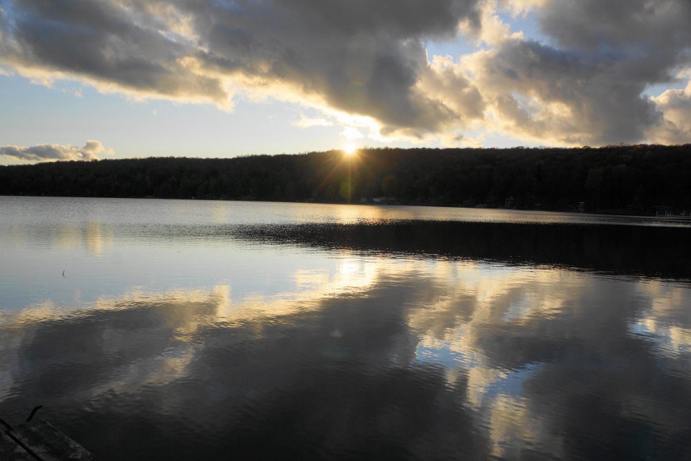 On the weekend, clouds cleared out and set the stage for the first frost of the fall.