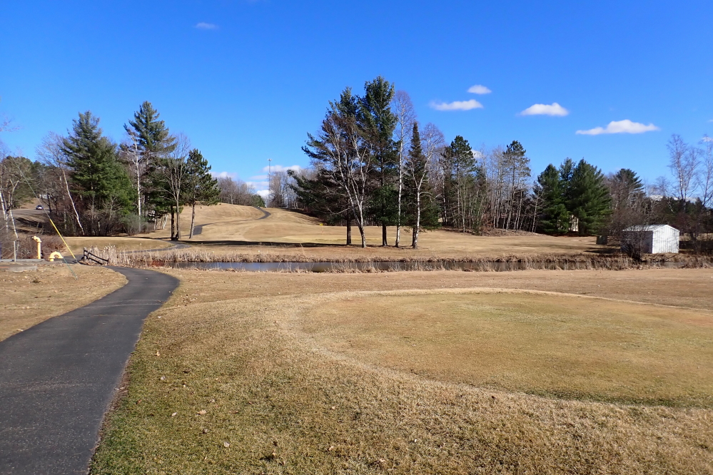 On Friday, the warm started to slip back into cooler, but the NCC golf course officially opened. What the course lacked in green and foursomes, it made up for with Marchy openness.