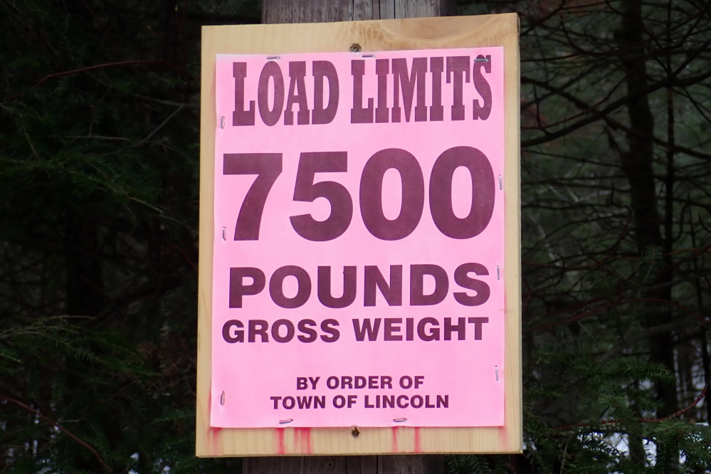 Enough ice seems to be out of the ground under the roads to kickoff Load Limit season.