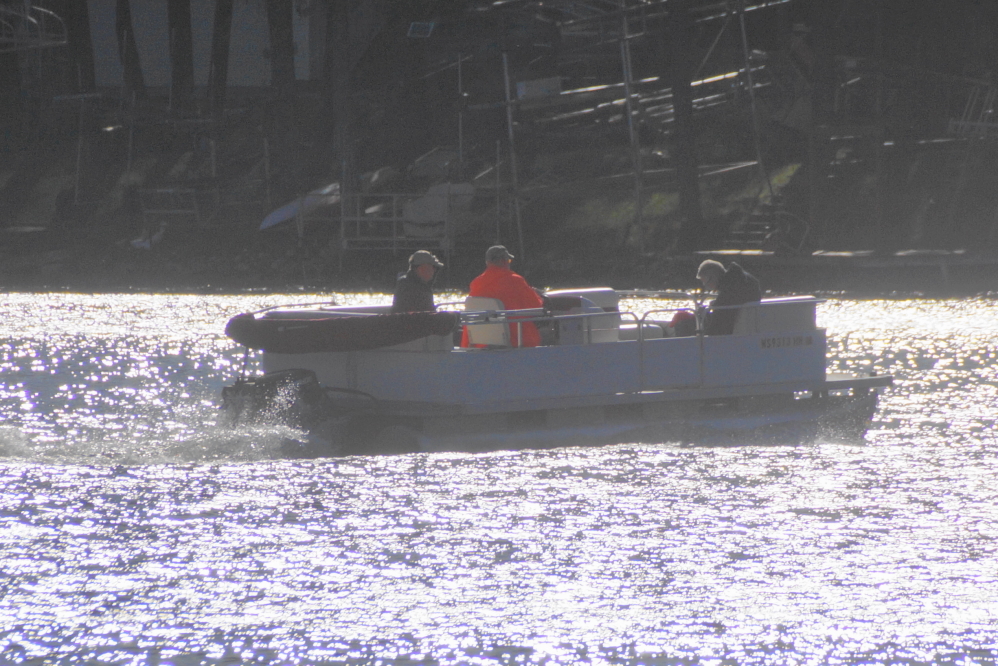 By the end of the week, the rain was over, the bugs were in retreat, and boats began to appear on the lake.