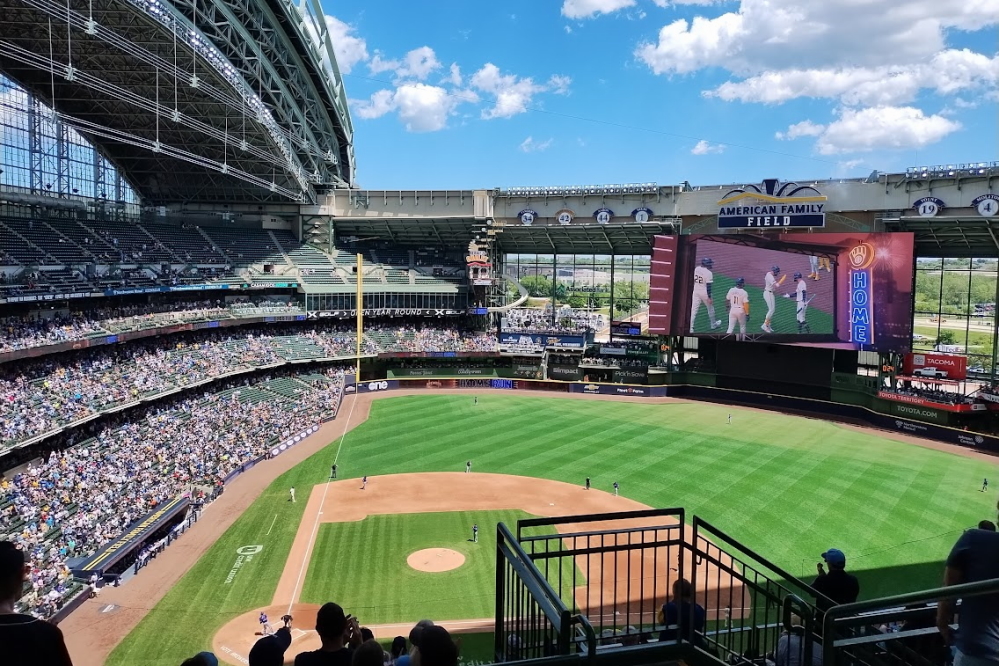 After tennis Tuesday and a feet wetting round of golf, a road trip to the southern haunts of Wisconsin was had. There was a visit to see local baseballers win in extra innings.