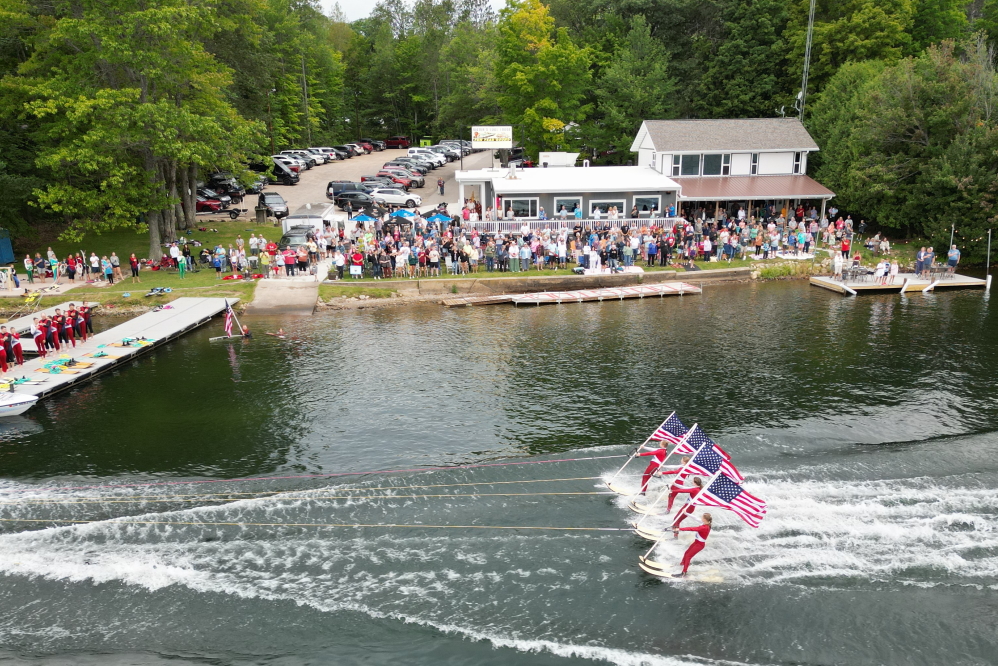 Ski show crowds tend to shrink near the end of the season, but not this year.