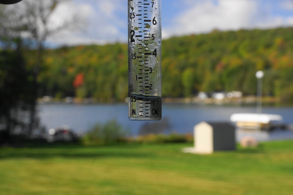 There was some rain last week. We could have used more.