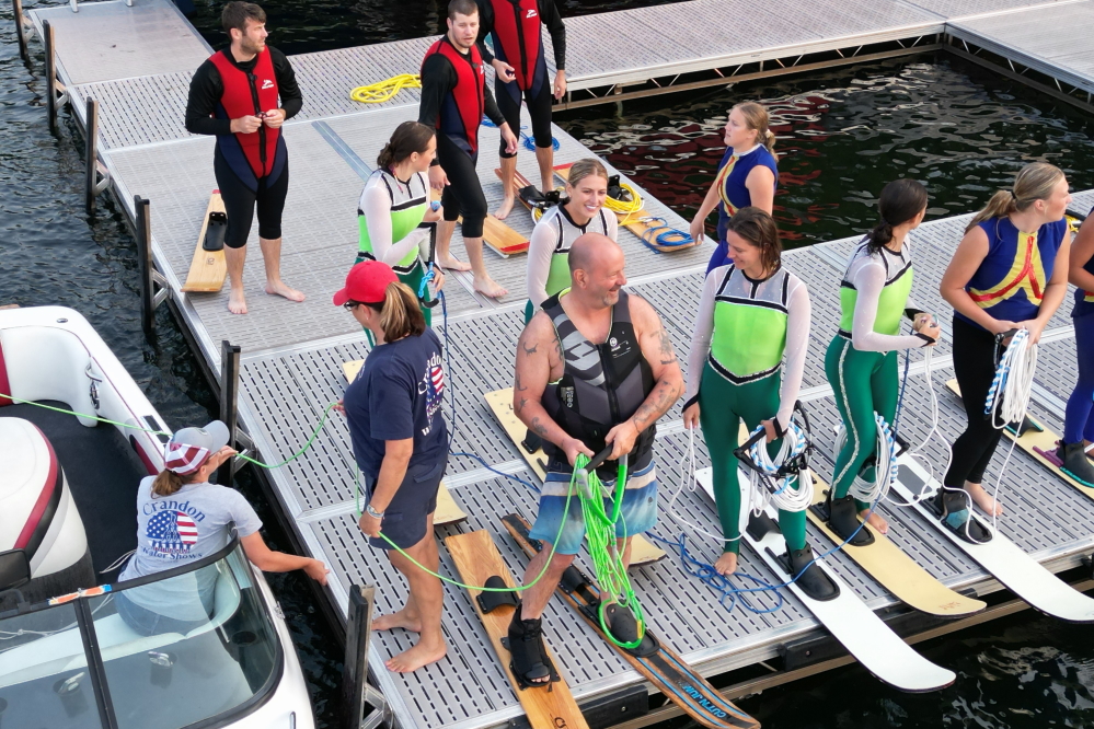 A few hours after the LLAA event, Crandon Water Shows presented its annual alumni show.