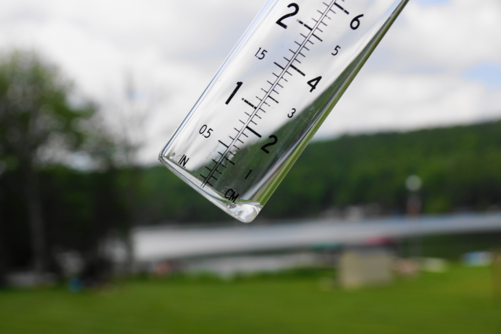 We got a little rain late Monday. Very little. Lucerne lost 2 inches during July. 
