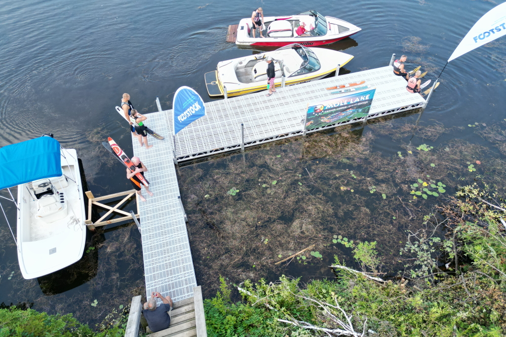 Day zero of Footstock '25 enjoyed a warm sunny day and a new dock. Day one just enjoyed the new dock.