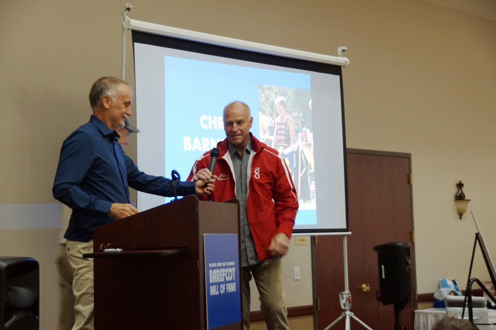 At end of day zero, the first Footstock Hall of Fame dinner and induction ceremony was heavily attended at the Mole Lake Casino, Lodge & Event Center.