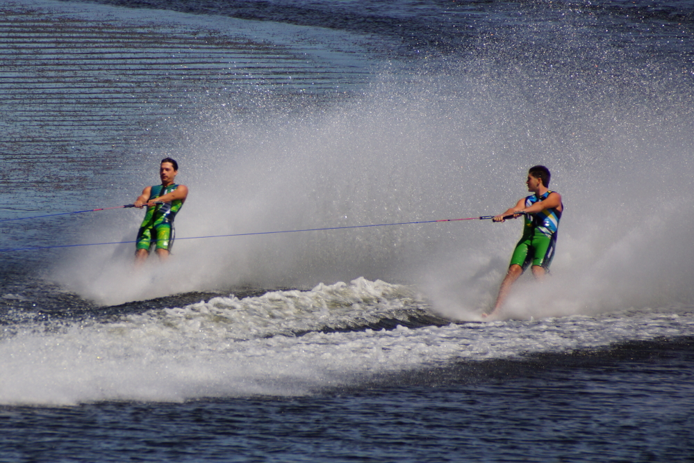 Many full eights were completed.