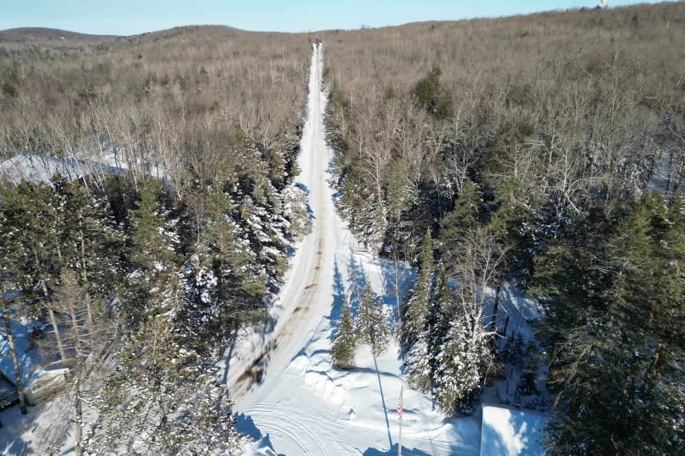 Numbered highways are clear of snow. The rest of the roads up here are mostly patchy snow and frozen slush. Allow a few extra minutes to get to your destination.