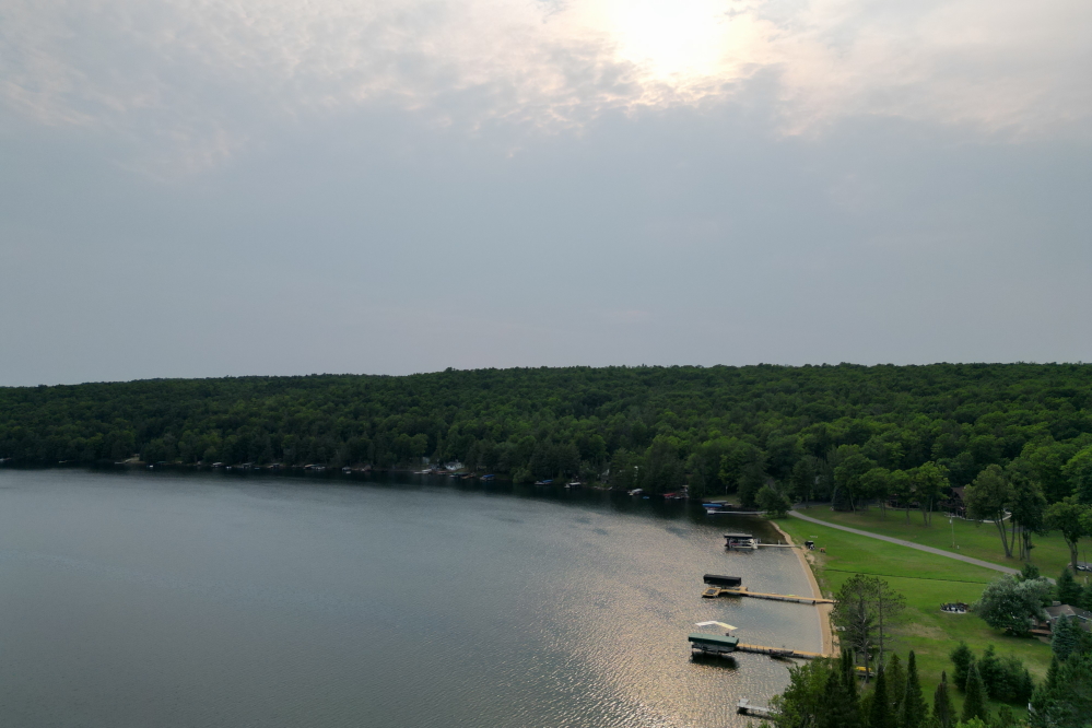 At the end of the week, more weather began to move in.
